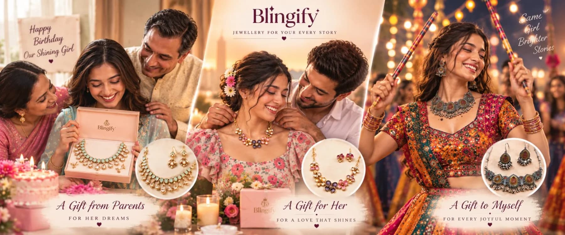 Jewelry at every stage of Woman life